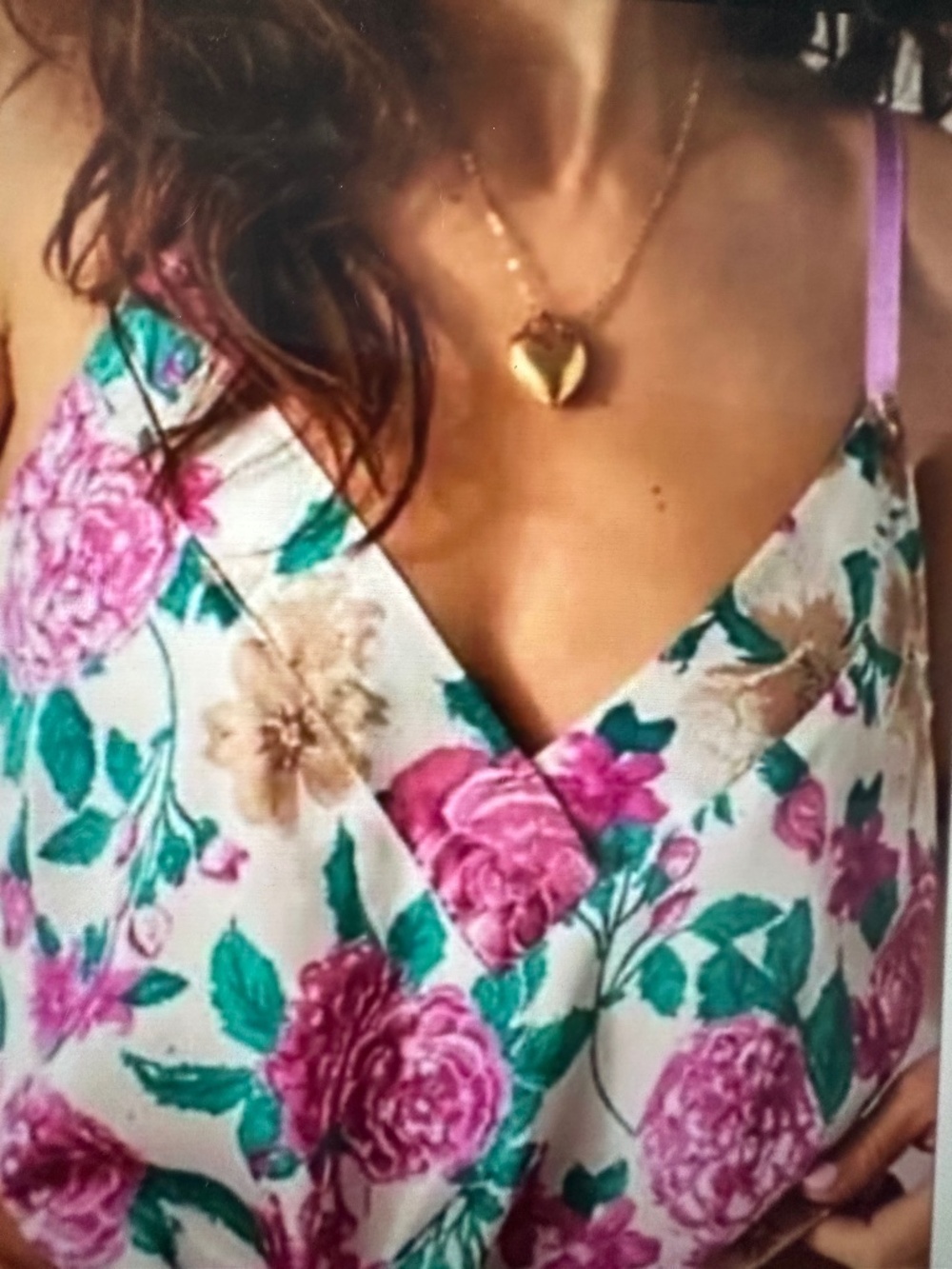 Free People Floral Camisole blouse